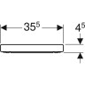 Комплект GEBERIT DUOFIX UP100 458.125.21.1 с подвесным унитазом Geberit ICON RIMFREE 204060000 с сиденьем микролифт 574130000 458.125.21.113